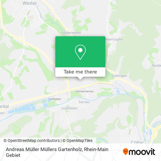 Andreas Müller Müllers Gartenholz map