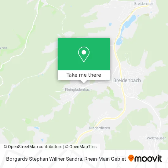 Карта Borgards Stephan Willner Sandra