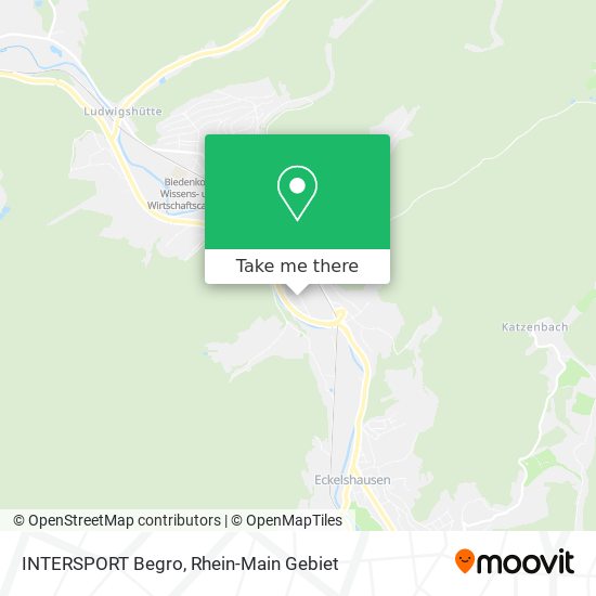 INTERSPORT Begro map