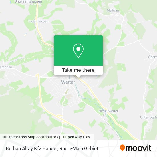 Burhan Altay Kfz.Handel map