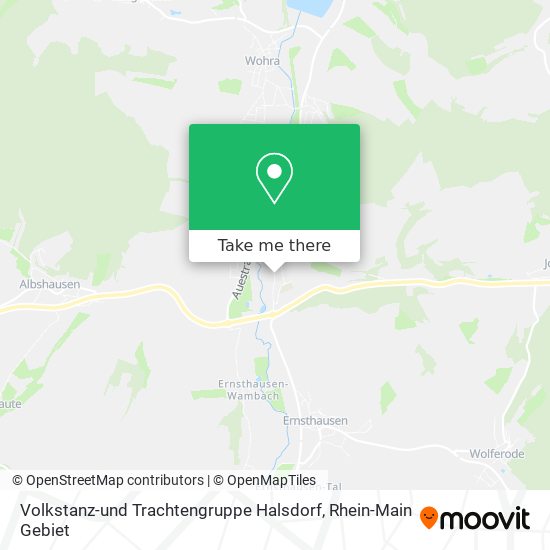 Volkstanz-und Trachtengruppe Halsdorf map