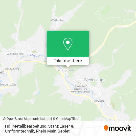 Карта Hdl Metallbearbeitung, Stanz Laser & Umformtechnik