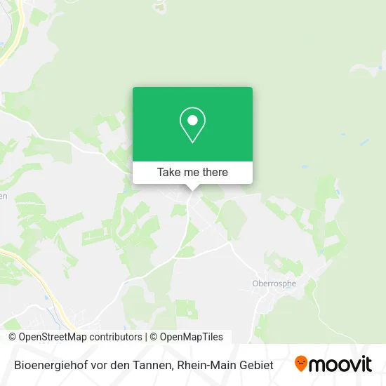 Карта Bioenergiehof vor den Tannen