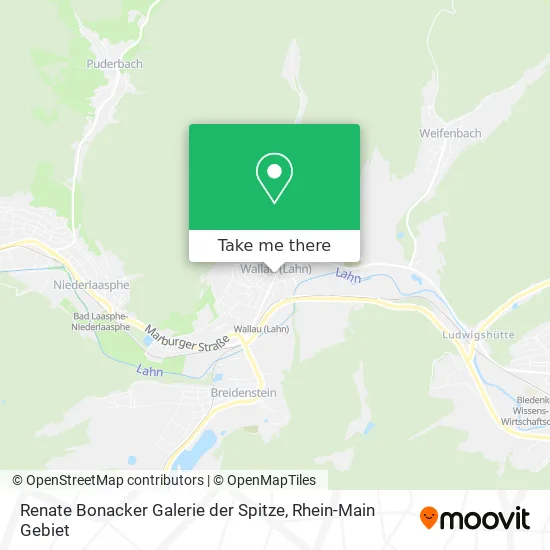 Карта Renate Bonacker Galerie der Spitze