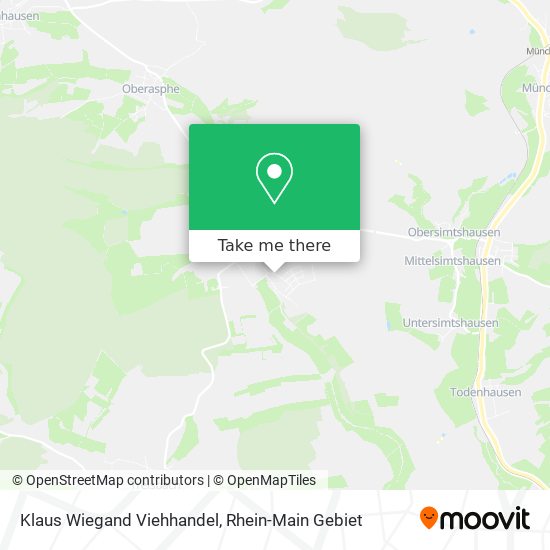 Klaus Wiegand Viehhandel map