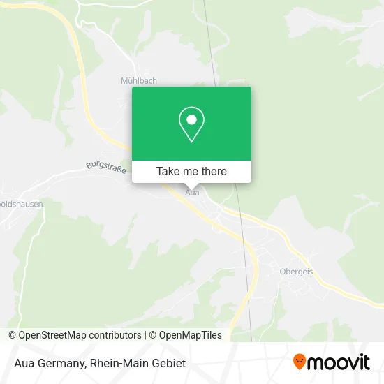 Карта Aua Germany