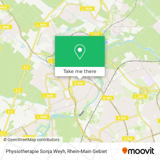 Physiotherapie Sonja Weyh map