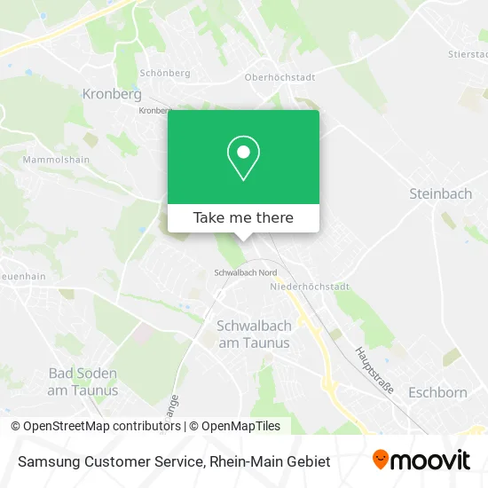 Карта Samsung Customer Service
