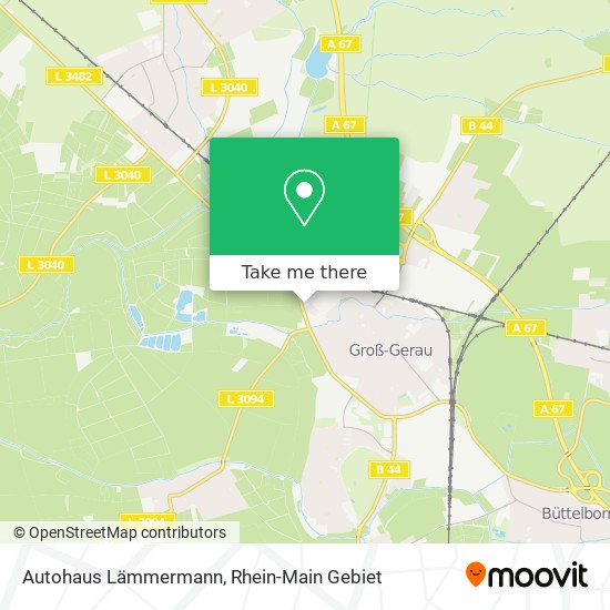 Карта Autohaus Lämmermann