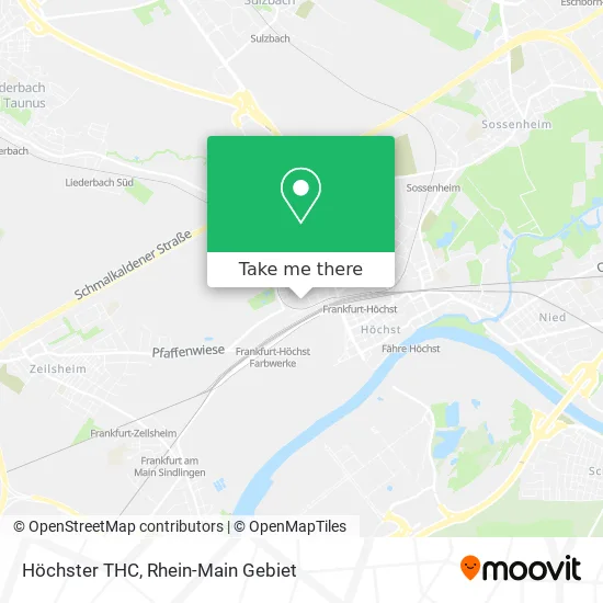 Карта Höchster THC