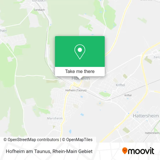 Карта Hofheim am Taunus