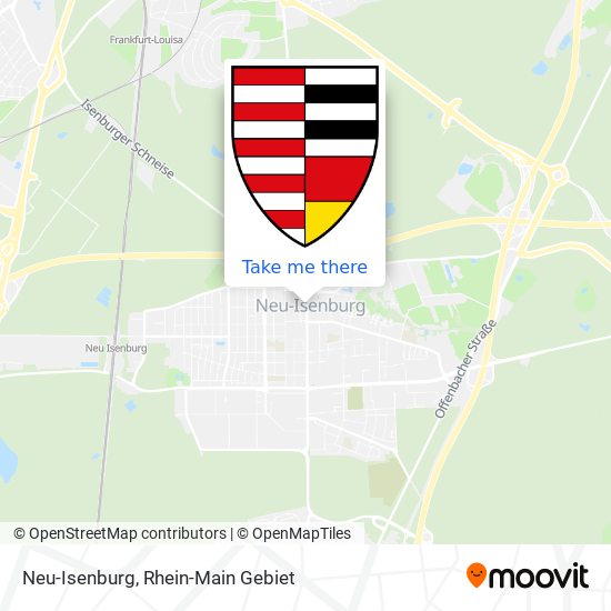 Neu-Isenburg map