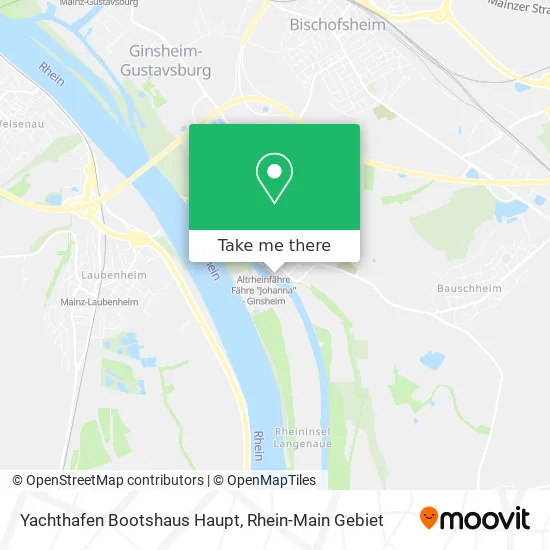 Карта Yachthafen Bootshaus Haupt