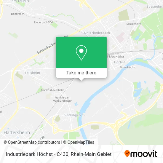 Карта Industriepark Höchst - C430