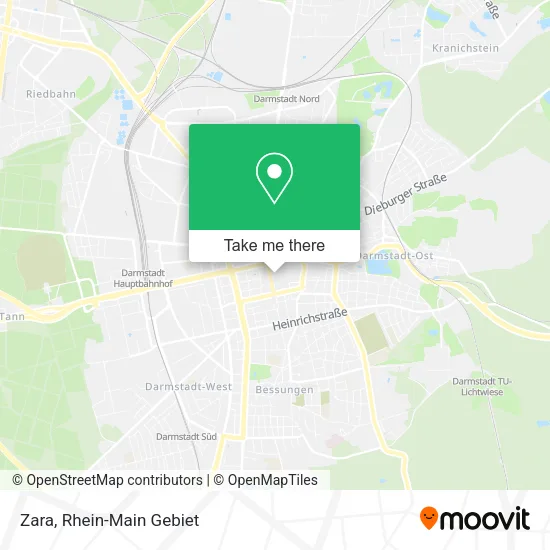 Zara map