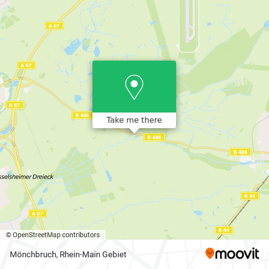 Mönchbruch map