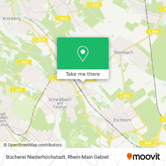 Bücherei Niederhöchstadt map