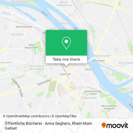 Öffentliche Bücherei - Anna Seghers map