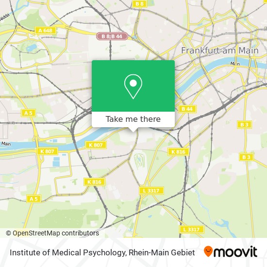 Карта Institute of Medical Psychology