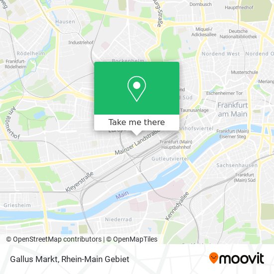 Карта Gallus Markt