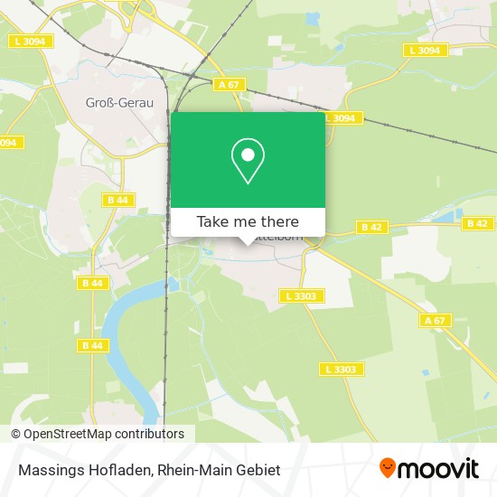 Карта Massings Hofladen