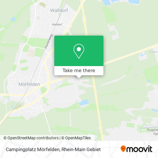 Карта Campingplatz Mörfelden