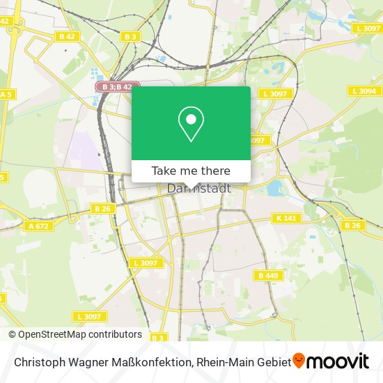 Карта Christoph Wagner Maßkonfektion
