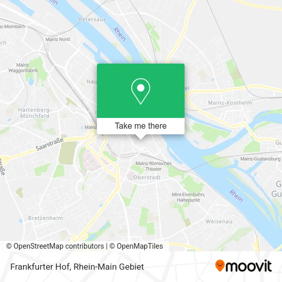 Карта Frankfurter Hof