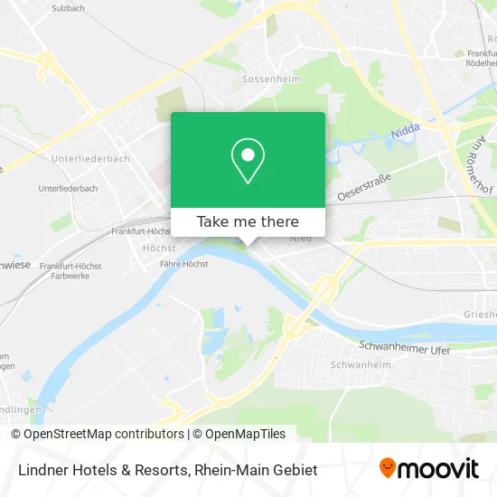 Карта Lindner Hotels & Resorts