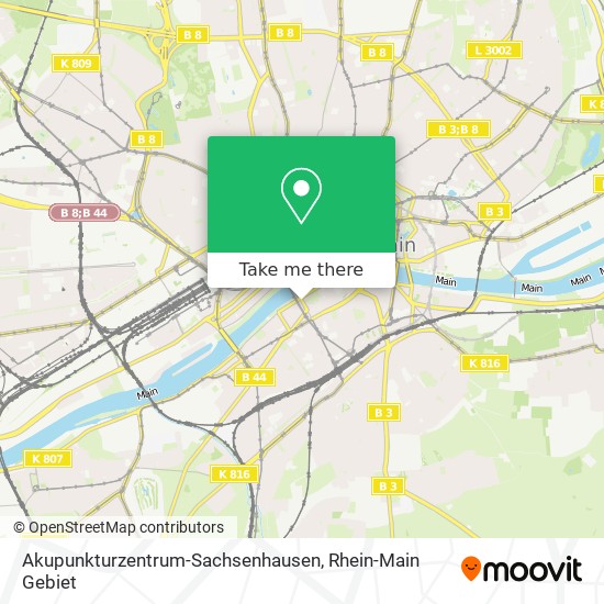 Akupunkturzentrum-Sachsenhausen map