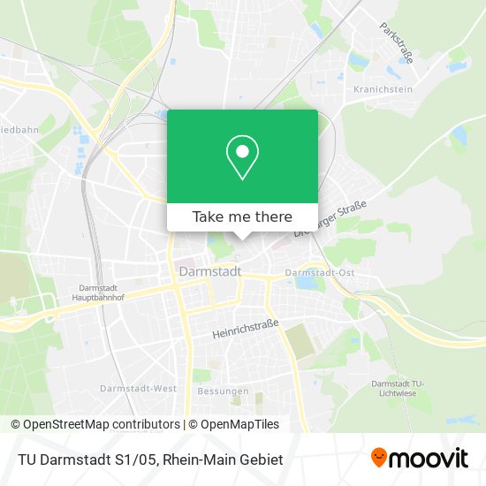 TU Darmstadt S1/05 map