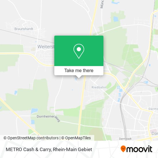 METRO Cash & Carry map