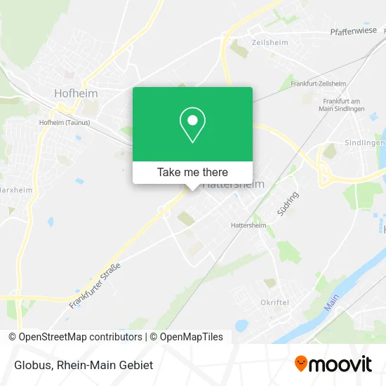 Карта Globus