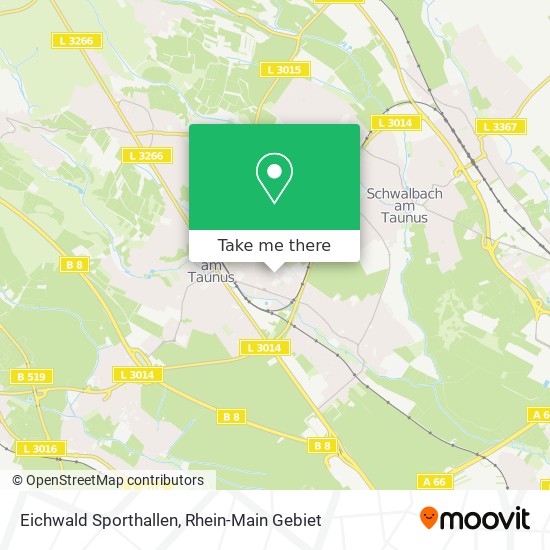Карта Eichwald Sporthallen