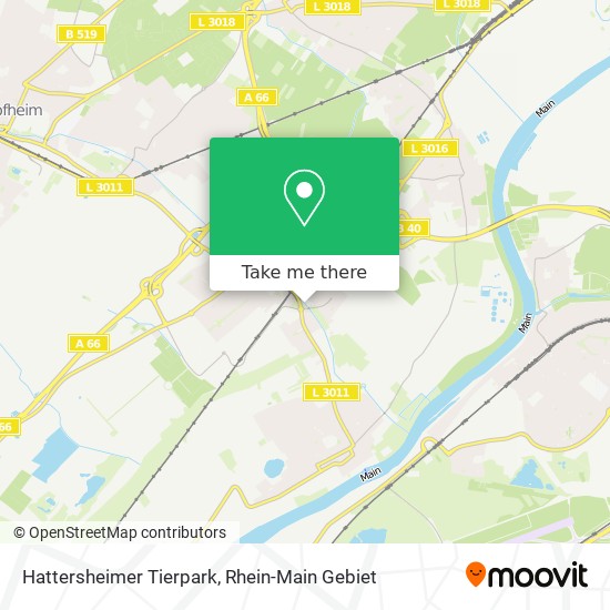 Карта Hattersheimer Tierpark