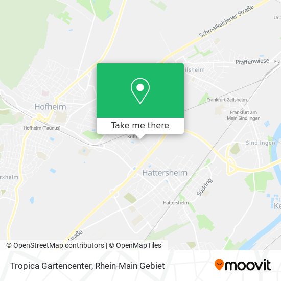 Карта Tropica Gartencenter