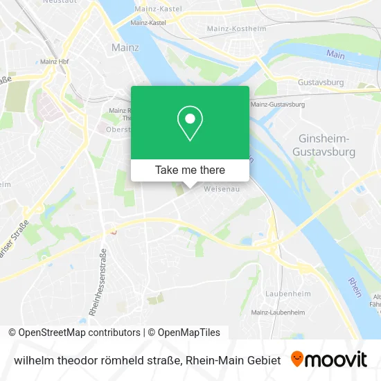 Карта wilhelm theodor römheld straße