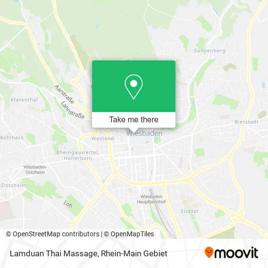 Карта Lamduan Thai Massage