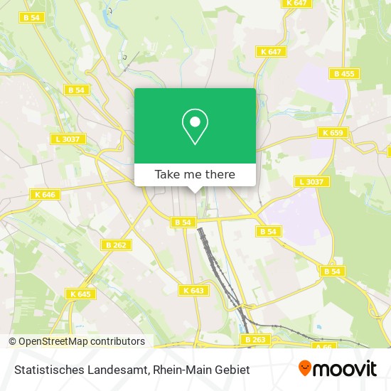 Statistisches Landesamt map