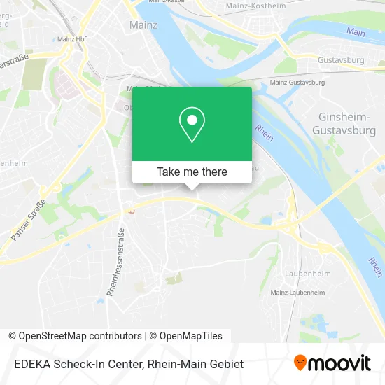 Карта EDEKA Scheck-In Center