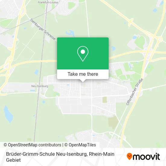 Карта Brüder-Grimm-Schule Neu-Isenburg
