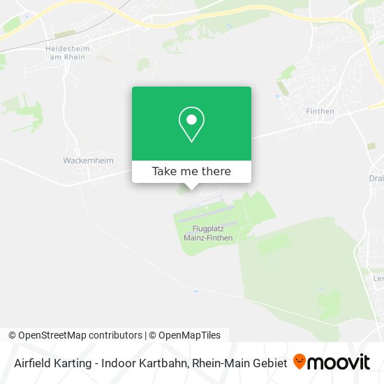 Airfield Karting  - Indoor Kartbahn map