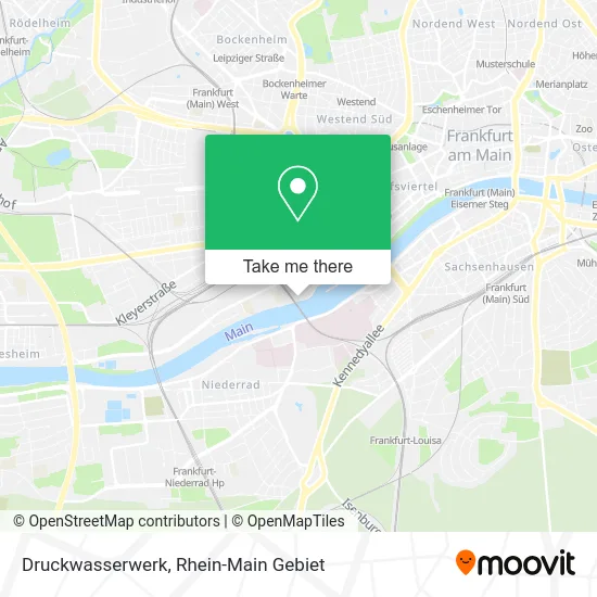 Карта Druckwasserwerk