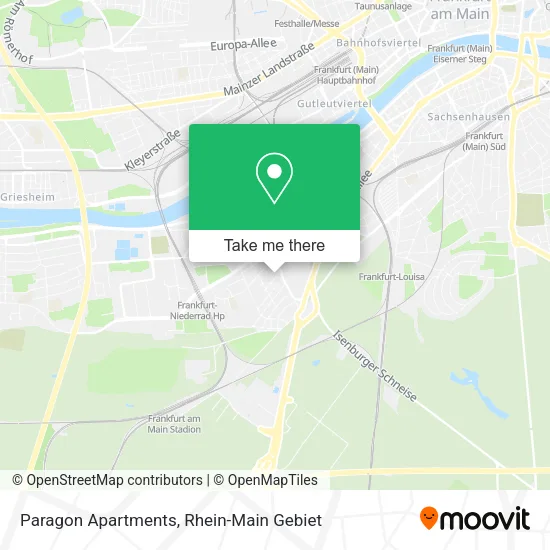 Карта Paragon Apartments