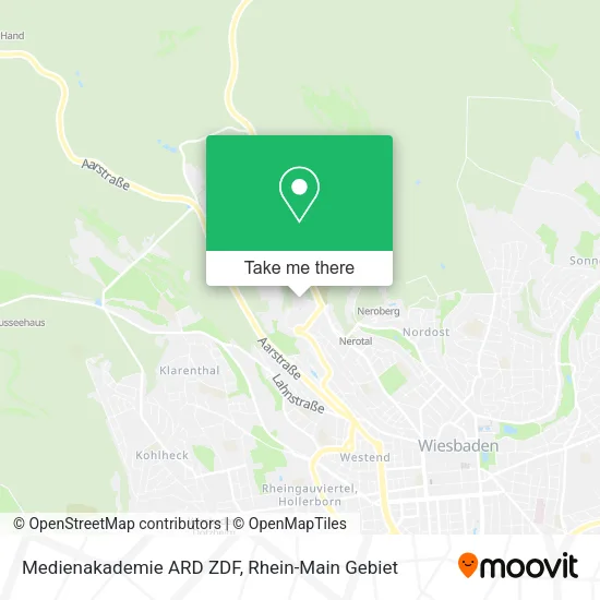 Карта Medienakademie ARD ZDF