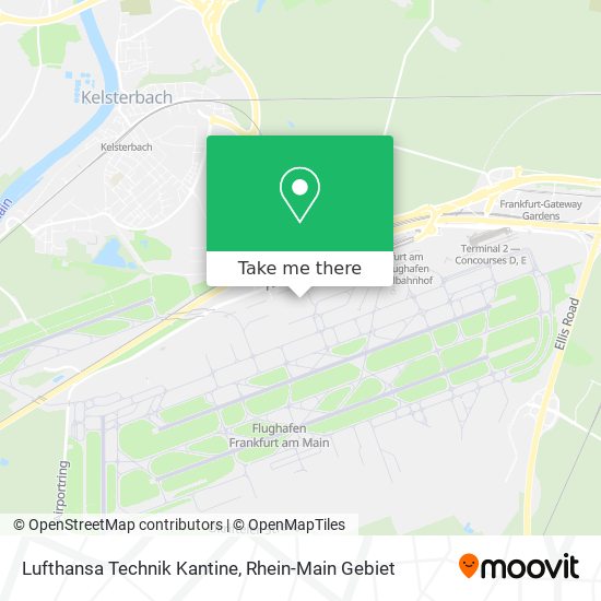 Lufthansa Technik Kantine map