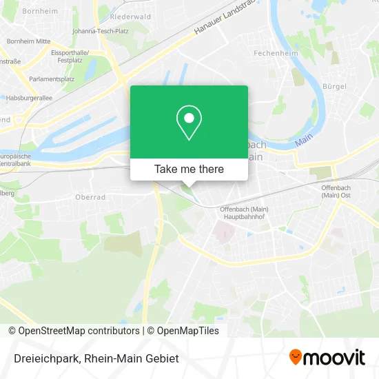 Карта Dreieichpark