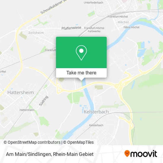 Карта Am Main/Sindlingen