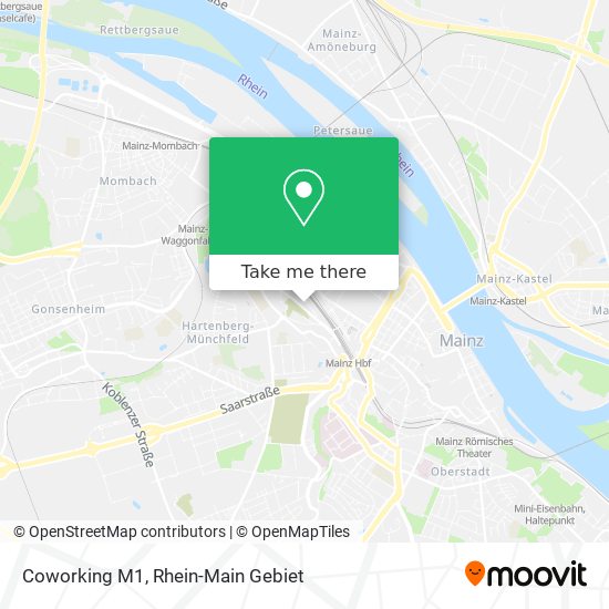 Карта Coworking M1
