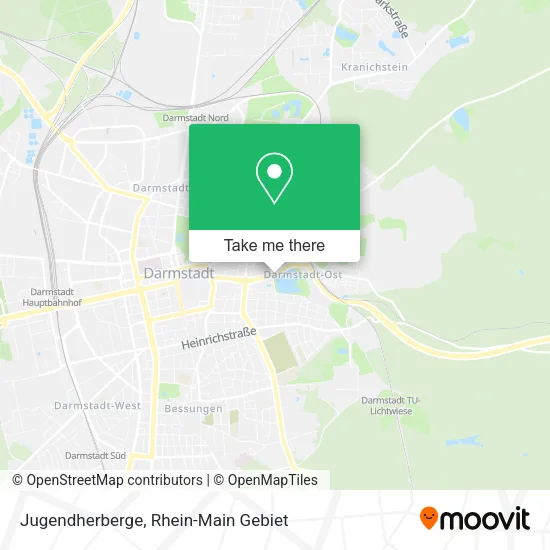 Карта Jugendherberge